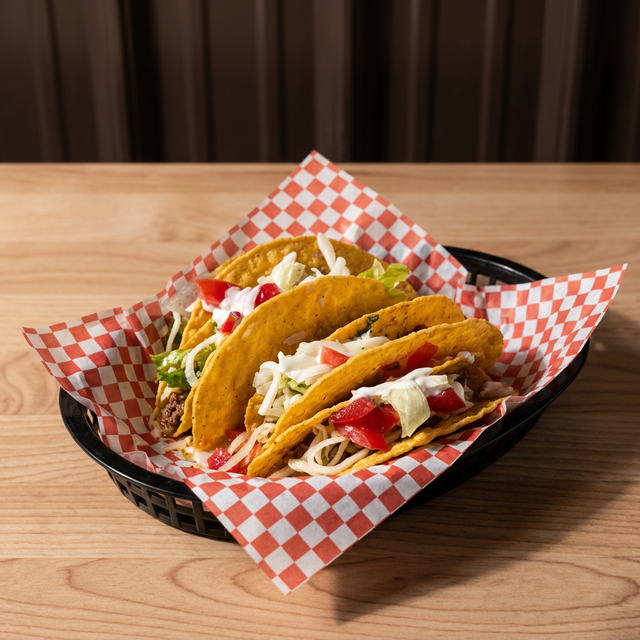 Hamburger Taco.