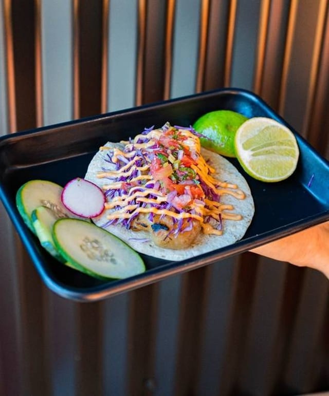 Taco Fried Avocado.